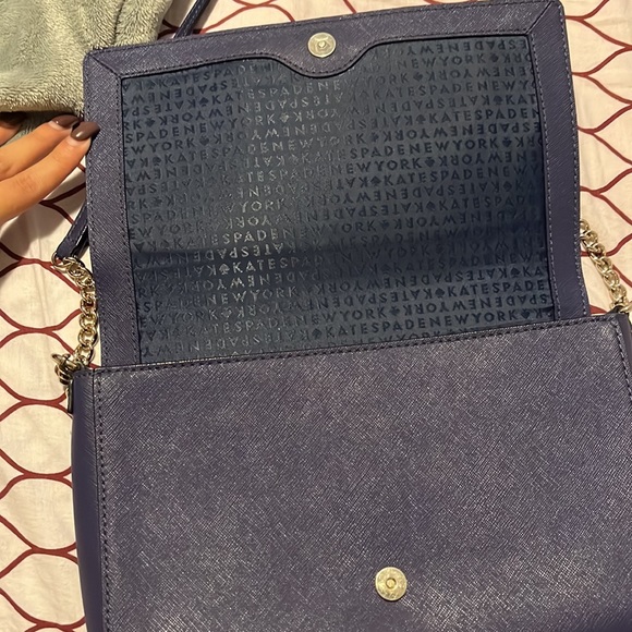Blue Crossbody Kate Spade Purse - Picture 2 of 3